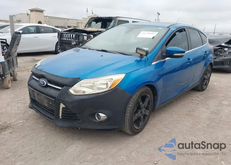 2012 Ford Focus Titanium from USA, damaged, VIN 1FAHP3N25CL278573